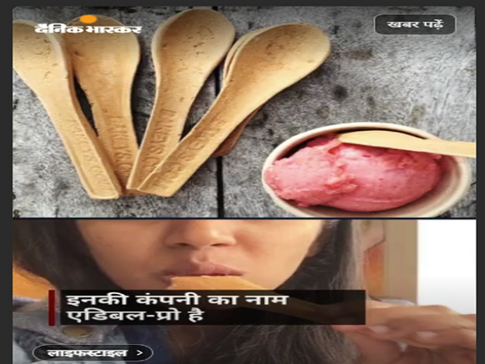 महिलाओं की पहल:बेंगलुरु की शैला गुरुदत्त और लक्ष्मी भीमाचार ने आईबीएम की नौकरी छोड़ी, बिजनेस की शुरुआत कर बनाए ऐसे बर्तन जिन्हें खा भी सकते हैं