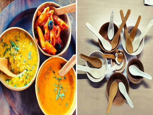 Edible cutlery is a new concept where the cutlery can be eaten after consuming the food or drink
