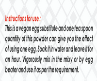 Egg Substitute | Egg Replacer | Vegan | 200GR