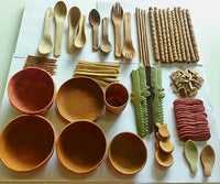 Sample Kit | Assorted | Edible Millet Cutlery