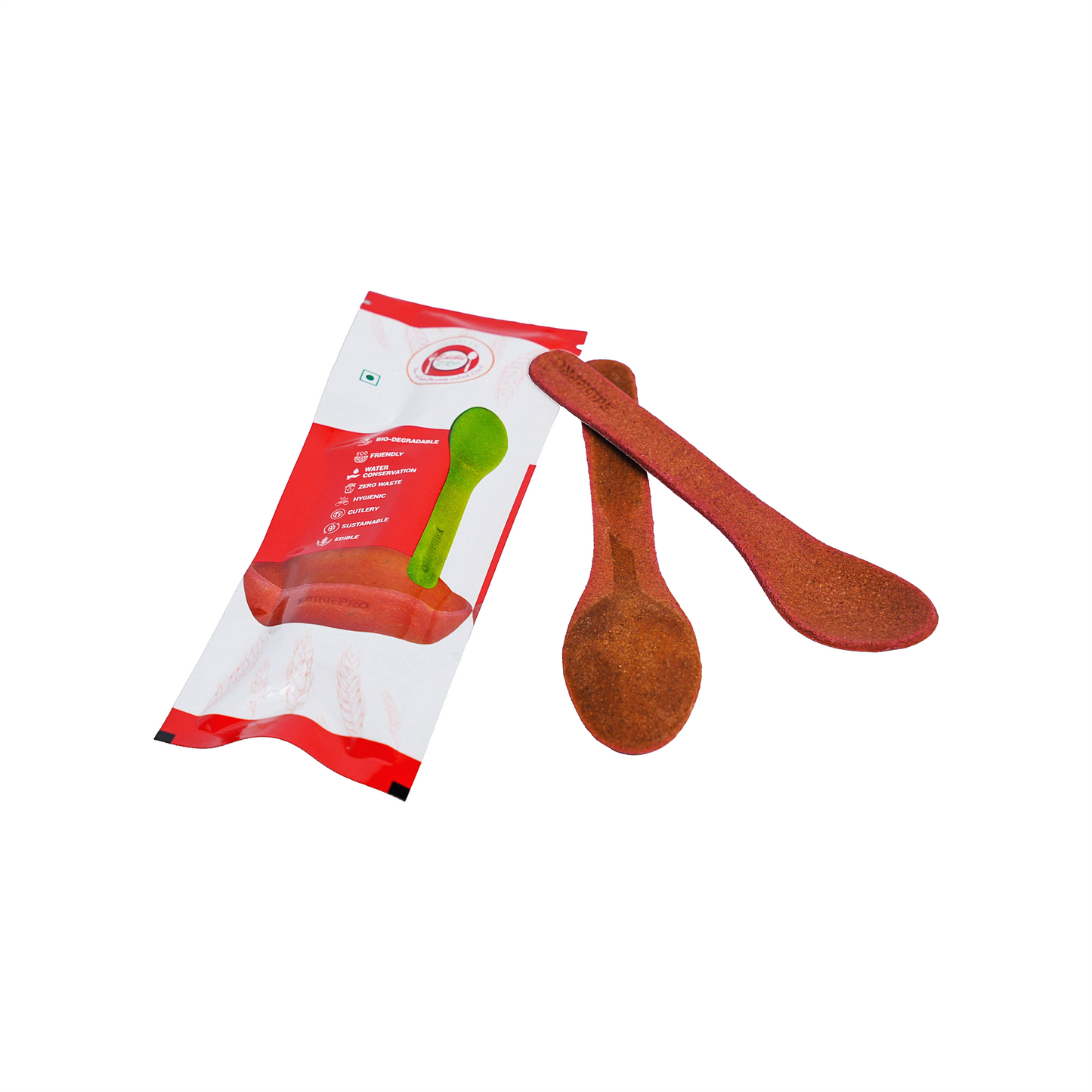 EdiblePRO Edible Small Spoons – Perfect for Desserts and Party Treats - 20 Pc