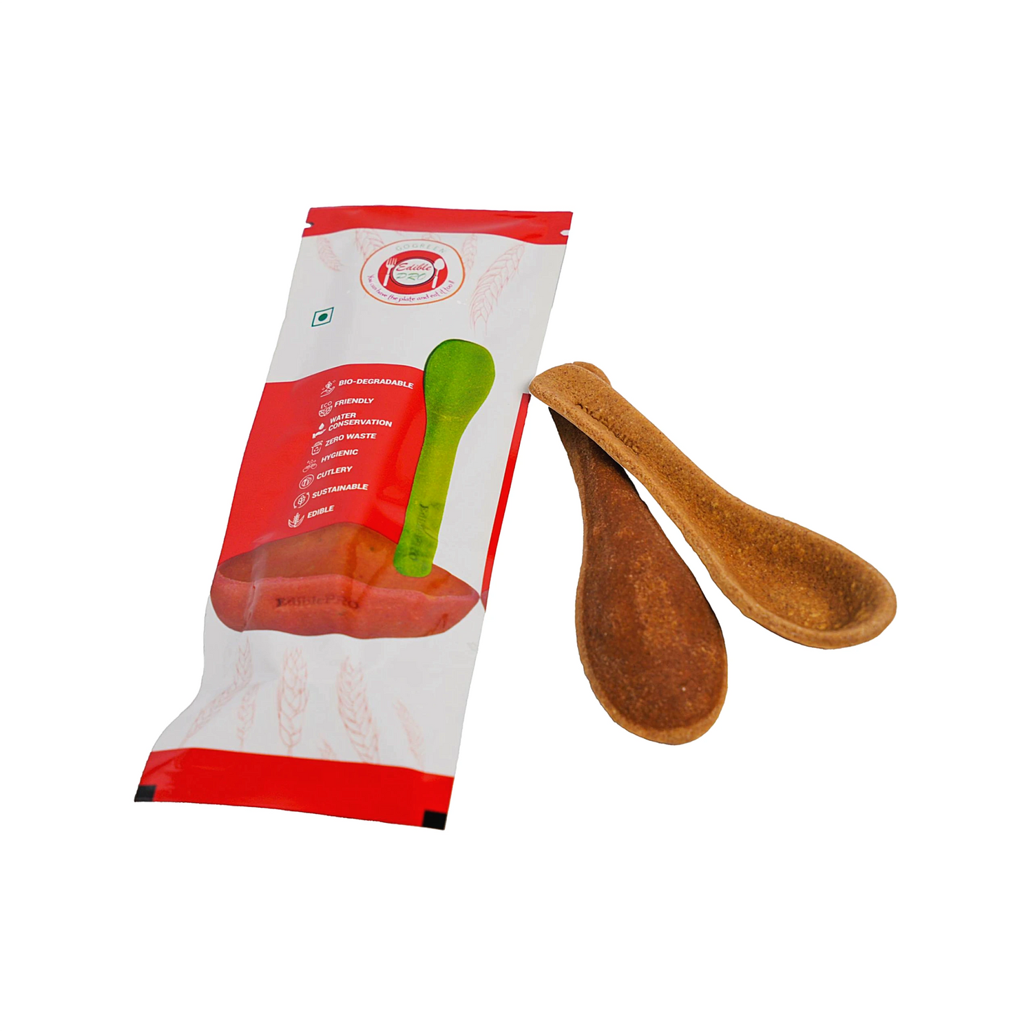 Edible Soup Spoon | 16 Pc view 3